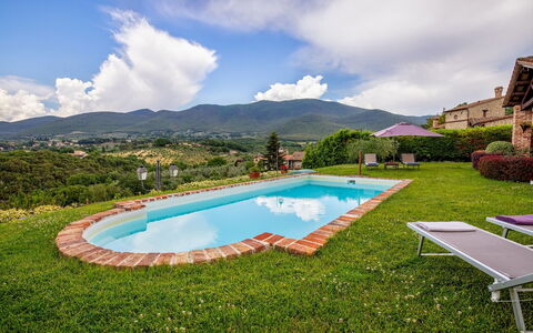 San Rocco 4: Mountainous Landforms, Swimming Pool, Hill, Mountain Range, Farmhouse, Eco Hotel, Hacienda, Estate, Valley, Hill Station