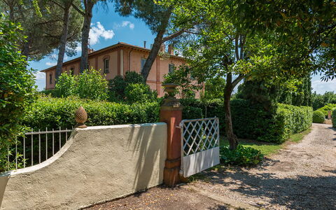 Villa delle Sophore 12: Shrub, Residential Area, Home, House, Estate, Garden, Landscaping, Hacienda, Yard, Shade