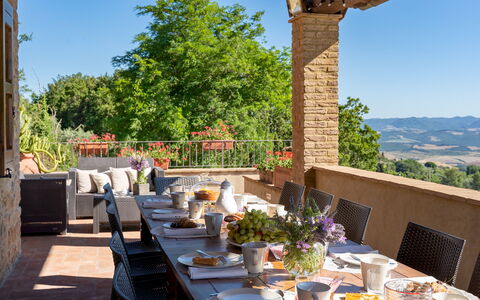 La Vecchia Fonte 15: Furniture, Outdoor Furniture, Land Lot, Chair, Outdoor Table, Estate, Patio, Hacienda, Garden, Kitchen & Dining Room Table