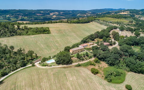 Casale Piattini 10: Tree, Natural Environment, Landscape, Bird'S-Eye View, Natural Landscape, Aerial Photography, Plain, Residential Area, Rural Area, Land Lot