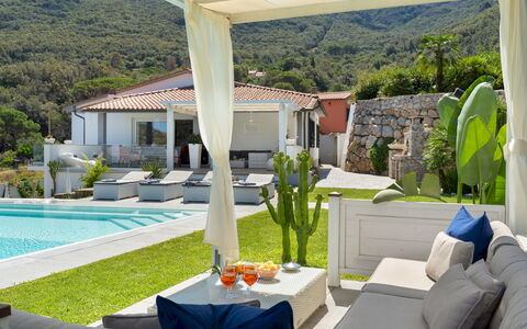 Villa Pietro 10: Swimming Pool, Resort, Outdoor Furniture, Eco Hotel, Porch, Leisure, Estate, Villa, Shade, Sunlounger