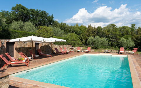Cosciano 12: Swimming Pool, Estate, Garden, Hacienda, Resort, Landscaping, Eco Hotel, Villa, Outdoor Furniture, Water Feature