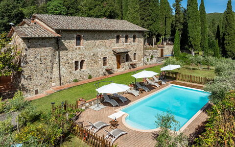 Podere Montioni 6+2: Resort, Swimming Pool, Eco Hotel, Villa, Hacienda, Thermae, Hotel