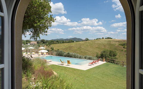 Casolare San Martino 12: Land Lot, Swimming Pool, Estate, Garden, Farmhouse, Outdoor Furniture, Lawn, Villa, Landscaping, Eco Hotel