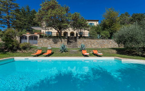 Casa Pippin 8: Blue, Swimming Pool, Resort, Estate, Garden, Hacienda, Eco Hotel, Landscaping, Backyard, Shade