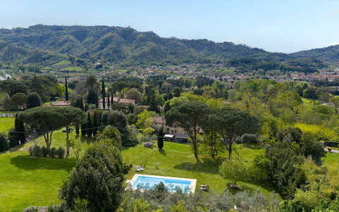 Villa delle Silerchie 10: Tree, Hill, Mountain, Highland, Landscape, Land Lot, Hill Station, Swimming Pool, Mountain Range, Garden