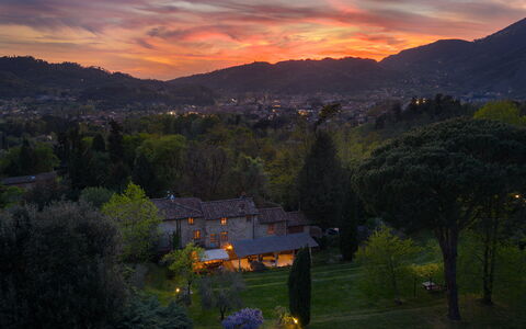Villa delle Silerchie 10: Nature, Landscape, Evening, Dusk, Night, Eco Hotel, Mountain Village, Landscape Lighting, Sunrise