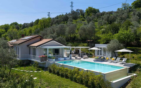 Villa Lunezia 6: Swimming Pool, House, Resort, Residential Area, Home, Estate, Outdoor Furniture, Eco Hotel, Cottage, Villa