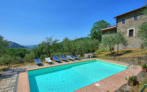 Poggio Conca: Swimming Pool, Property, House, Real Estate, Estate, Building, Villa, Vacation, Leisure, Grass