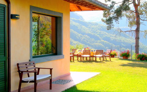 Villa Saida: Nature, Property, Natural Landscape, House, Room, Home, Porch, Building, Interior Design, Wall