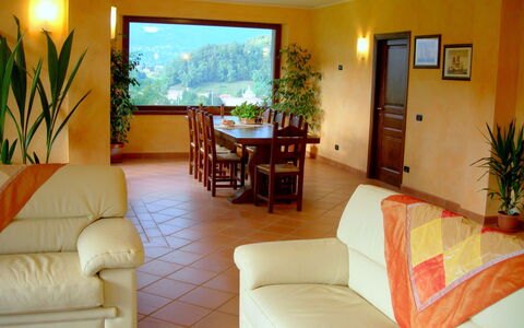 Villa Saida: Room, Property, Furniture, Building, Living Room, Interior Design, Real Estate, Table, House, Floor