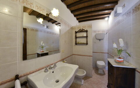 San Pietro: Mirror, Tap, Plumbing Fixture, Bathroom Sink, Sink, Property, Bathroom, Building, Interior Design, Purple