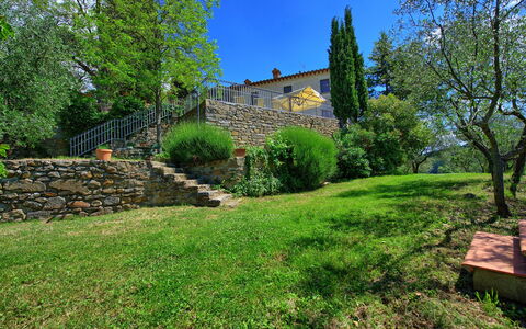 Panzalla: Property, Grass, Wall, Tree, House, Garden, Sky, Stone Wall, Estate, Spring