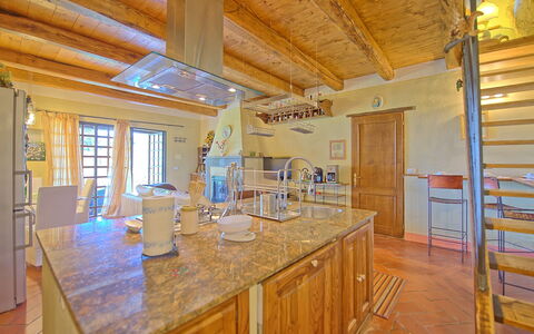 Villa Margherita: Room, Property, Building, Furniture, Ceiling, Real Estate, Countertop, Floor, Interior Design, House