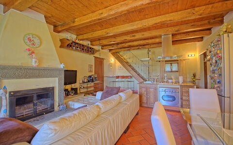 Villa Margherita: Room, Property, Furniture, Building, Interior Design, Real Estate, Ceiling, House, Living Room, Home