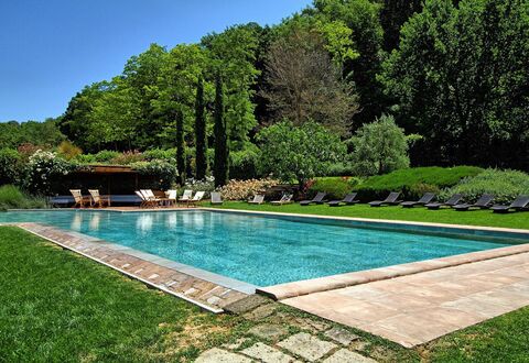 Villa Petrognano: Swimming Pool, Natural Landscape, Property, Grass, Backyard, Yard, Leisure, Landscaping, Landscape, Estate