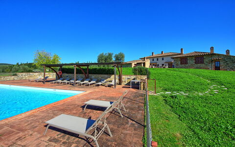 Fornacino: Sky, Water, Plant, Property, Swimming Pool, Tree, Outdoor Furniture, Land Lot, Building, Grass