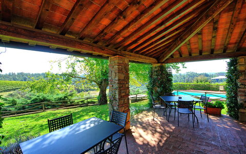 Il Frantoio: Property, Real Estate, Room, Building, House, Tree, Porch, Rural Area, Estate, Home