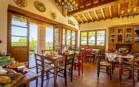 Villa Amadeo: Room, Building, Property, Interior Design, Furniture, Table, Dining Room, Real Estate, House, Restaurant