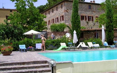 The swimming pool