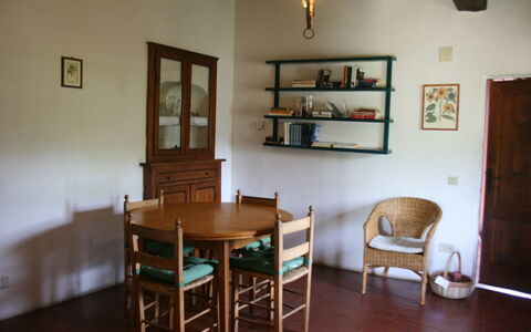 Agriturismo Bevignano: Room, Property, Furniture, Building, Dining Room, Interior Design, House, Table, Floor, Real Estate