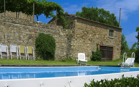 Casa Rossa: Swimming Pool, Outdoor Furniture, Hacienda, Backyard, Villa, Eco Hotel, Water Feature, Farmhouse