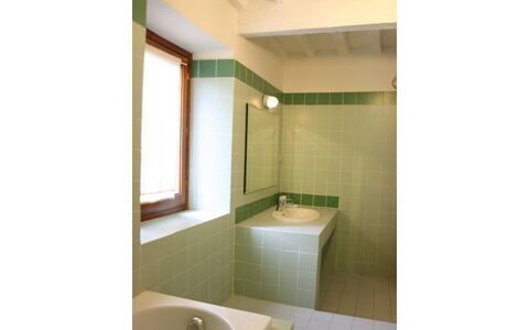 Casa Rossa: Property, Bathroom, Room, Ceiling, Tile, Interior Design, Plumbing Fixture, Building, Architecture, Bathroom Sink