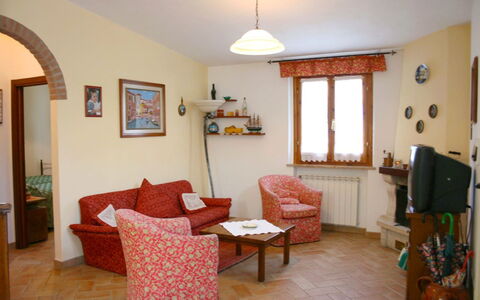 Podere San Bono: Room, Property, Furniture, Building, Living Room, Interior Design, House, Floor, Real Estate, Architecture