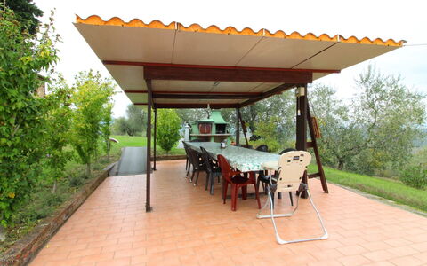 Casa Bella: Plant, Table, Property, Sky, Tree, Shade, Outdoor Furniture, Building, Outdoor Table, Door