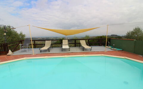 Casa Bella: Sky, Water, Cloud, Property, Swimming Pool, Azure, Shade, Plant, Outdoor Furniture, Composite Material