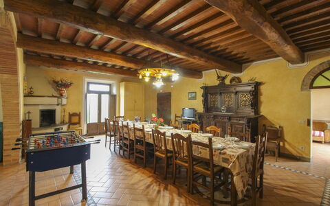Casa Bella: Furniture, Wall, Table, Interior Design, Wood, Flooring, Chair, Kitchen & Dining Room Table, Ceiling, Dining Room
