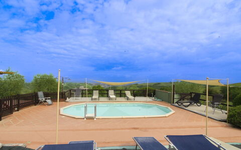 Casa Bella: Swimming Pool, Outdoor Furniture, Furniture, Resort, Shade, Chair, Eco Hotel, Hotel, Deck, Leisure Centre