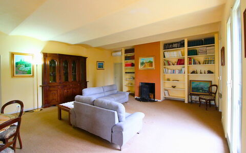 Poggio Falcone: Property, Furniture, Comfort, Interior Design, Living Room, Flooring, Floor, House, Real Estate, Building