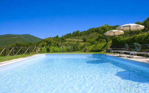 Borgo Antico: Swimming Pool, Hill, Mountain Range, Resort, Eco Hotel, Outdoor Furniture, Valley, Ridge, Resort Town, Sunlounger