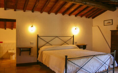 Borgo Antico: Wall, Furniture, Wood, Flooring, Floor, Interior Design, Ceiling, Room, Bed, Bedroom