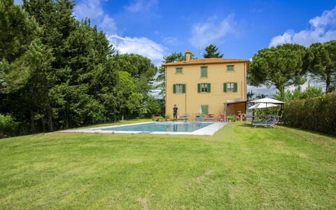 Villa Cantagallo: Swimming Pool, Estate, Garden, Leisure, Outdoor Furniture, Hacienda, Lawn, Villa, Yard, Landscaping