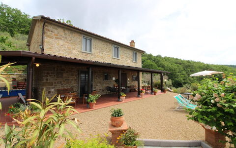 Agriturismo Ca di Vestro: Plant, Sky, Building, Cloud, Window, Flower, Flowerpot, Cottage, Land Lot, Tree