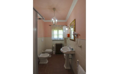 Podere Marcigliano: Plumbing Fixture, Flooring, Interior Design, Bathroom Sink, Floor, Sink, Bathroom, Plumbing, Tap, Toilet