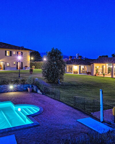 Podere Sant'angelo: Property, Lighting, Home, Estate, House, Swimming Pool, Real Estate, Building, Landscape Lighting, Mansion