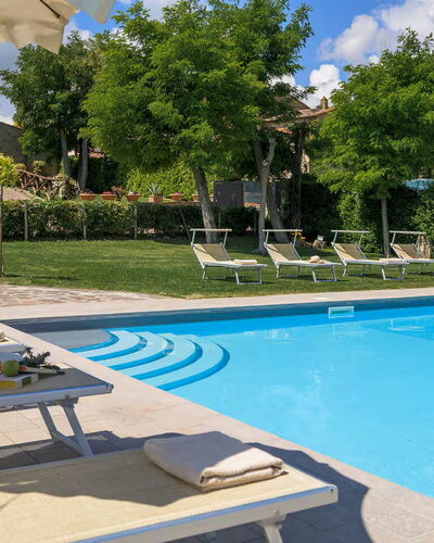 Villa Giare: Swimming Pool, Outdoor Furniture, Sunlounger, Furniture, Resort, Umbrella, Thermae, Eco Hotel, Chair, Shade