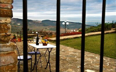Il Balconcino: The private patio outdoor