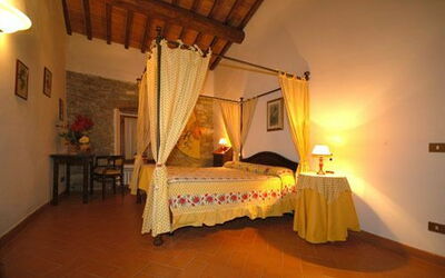 Le Pigne: Double bedroom