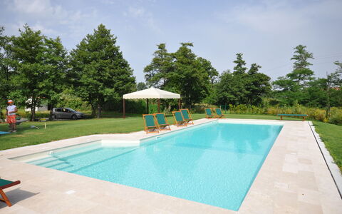 Villa Marginone: Swimming Pool, Property, Leisure, Real Estate, Vacation, House, Building, Resort, Grass, Architecture