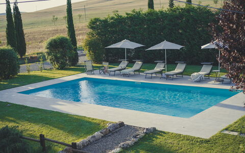 Villa Cassia: Swimming Pool, Property, Leisure, House, Grass, Real Estate, Building, Resort, Tree, Architecture