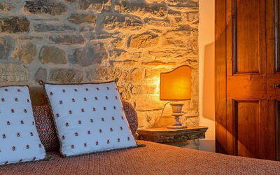 Bastia 4 - Cottage: Room, Wall, Furniture, Property, Interior Design, Wallpaper, Bedroom, House, Suite, Real Estate