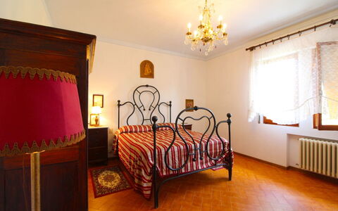 Villa Quattro Mori: Room, Furniture, Bed, Property, Bedroom, Interior Design, Floor, Bed Sheet, Building, Bed Frame