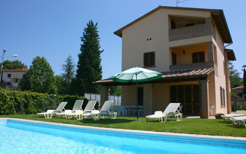 Casa Clementina: Water, Plant, Building, Sky, Swimming Pool, Shade, Window, Outdoor Furniture, House, Tree