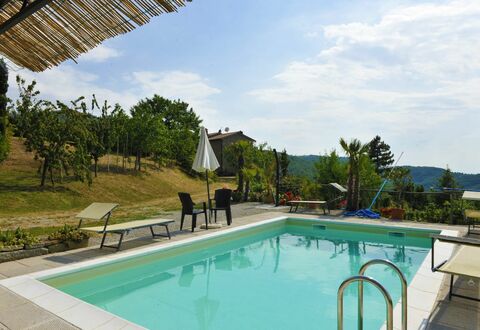 Casetta i Ciliegi: Water, Cloud, Sky, Plant, Property, Swimming Pool, Building, Azure, Tree, Shade