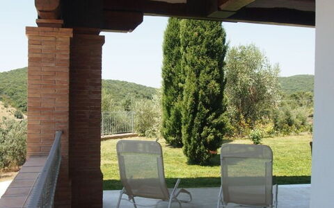 Villa Dei Cipressi: Property, Building, House, Room, Real Estate, Porch, Furniture, Deck, Patio, Home
