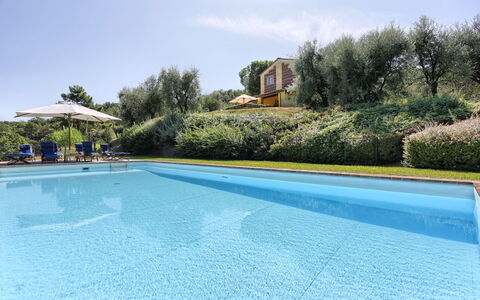 Le Pergole: Swimming Pool, Property, Leisure, Water, Real Estate, Villa, Vacation, Resort, Estate, House